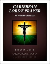 Caribbean Lord's Prayer SATB choral sheet music cover